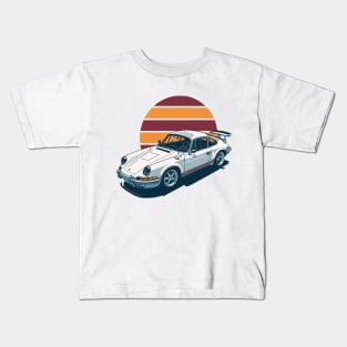 Old Porsche 911 Cars classic Kids T-Shirt